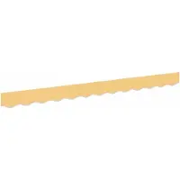 vidaXL Markisenschürzen-Ersatz Sand 581 x 20 cm Polyester