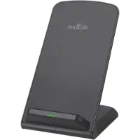 MaXlife , Kabelloses Induktionsladegert fr Smartphone Vertikaler Stnder 15W, Schwarz