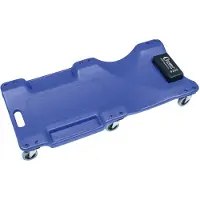 Condor Montagerollbrett Tragkraft 130 kg, mit 6 Ro blau