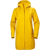 Helly Hansen für Damen. 53251 Regenjacke Moss gelb (S), Lässig, Polyurethan