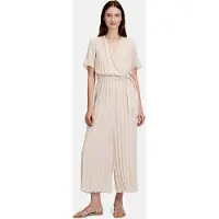 Betty & Co Jumpsuit "Jumpsuit mit Plissee", Damen, Gr. 36, EURO, grau, Obermaterial: 100% Polyester PES., Overalls Jumpsuit