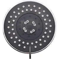 Safety Jogger Duschkopf Kopfbrause Ø ca. 10 cm, Chrom, fünf Strahlarten, Antikalk-Noppen