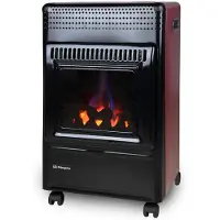 Orbegozo Hbf 95, Freistehend, Schwarz, Violett, Drehregler, 25 m², A, A++ bis G