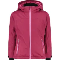 CMP Kid G Jacket Snaps Hood 08Hm Sangria-Purple Fluo 152