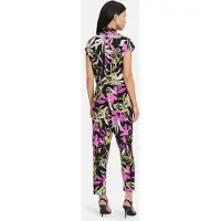 Betty Barclay Jumpsuit "Jumpsuit mit Eingrifftaschen", Damen, Gr. 36, EURO, schwarz (schwarz, khaki), Obermaterial: 94% Polyester PES. 6% Elasthan EL., Overalls Jumpsuit
