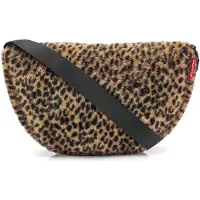 Reisenthel Umhängetasche Moonbag Leo Fake Fur braun