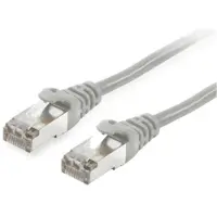 Equip Cat.6 S/FTP Patchkabel, 25m, Grau, 25 m, Cat6, S/FTP (S-STP), RJ-45, RJ-45, Grau