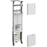 Hager ZH3PZ16PN Komplettfeld, universZ, 3-P., 1050mm, PV-Über./Kaskade, 1ZP, 16mm2