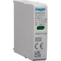 Hager SPB020 Steckmodul 1P T2 L-N SPB420