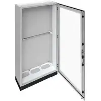 Hager FR23K1 Schrank, univers, IP55/I, 1850x800x275mm + 100mm Sockel, Klarsichttür