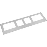 Hager M-DBLA16060 Deckblech mit Einführungsschlitzen IP40 1600x600 (BxT) verzinkt MDBLA16060