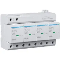 Hager SPA801 Kombiableiter T1+T2 4P Uc 350V Iimp 25kA Up 1.5kV TNS/TT Fernmeldekontakt