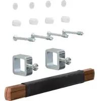 Hager UM05N S-Schienenverbinder, 60mm, univ.N, 20x5/10mm, 1-polig, f.Anreihstandschränke SK1