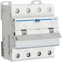 Hager AFX425D Fehlerstrom-Leitungsschutzschalter 4P 10kA B-25A 300mA Typ A