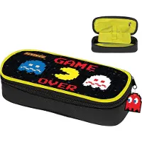 Pyramid Grindstore Pac-Man-Reißverschlusstasche (Game Over-Design) – Offiziell lizenziert