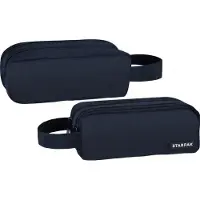 Euro Trade Federmäppchen-Beutel Navy Blue Starpak 534584