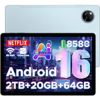 Doogee Tab A9+- Tablet,Android 16, 11 Zoll, 20(4+16)GB+64GB(bis 2TB erweiterbar), 90Hz, WiFi 5,8580mAh,Widevine L1