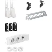 Hager Multimedia Kit univers UM00M2 m.3xSteckdose 12xPatchPanel o.RJ45 1 (UM00M2)