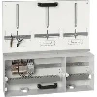 Hager Zählerwechselplatte Gr.3 U13ZWP3 750x750mm 2/3VNB-1/3 Kundenteil