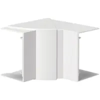 Hager BR651004H9016, Kabelrinnenhalterung, Weiß, Acrylnitril-Butadien-Styrol (ABS), Polycarbonat (PC), 100 mm, 68 mm