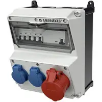 MENNEKES 920080 AMAXX Steckdosen-Kombination, IP44