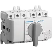Hager HIM304 Lastumschalter 3polig 40A für Hutschiene/Montageplatte
