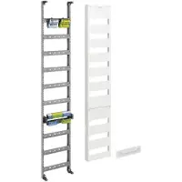 Hager ZU59XS Verteilerfeld, univ.Z, Höhe 1350mm, 9-reihig, 1-feldig, PE/N senkrecht