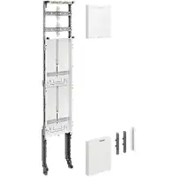 Hager ZU52L Einbausatz, univers Z, Höhe 1350mm, 2 Zählerplätze, 1-feldig, für Sammelschienen