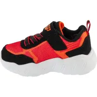 SKECHERS Play Scene 407606N-BKRD, Sneaker, für Jungen, Schwarz