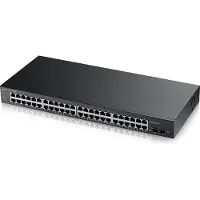 Zyxel GS1900-48, L2, Gigabit Ethernet (10/100/1000), Rack-Einbau