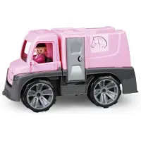 Lena TRUXX Pferdetransporter, LKW, Horse carriage, 2 Jahr(e), Kunststoff, Schwarz, Grau, Pink