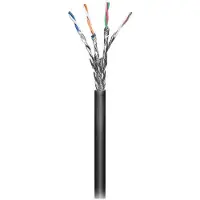 Microconnect KAB024-100, 100 m, Cat6, S/FTP (S-STP), Schwarz