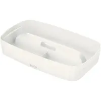 Leitz MyBox Einsatz für Aufbewahrungsboxen 1,5 l perlweiß 30,7 x 18,1 x 5,6 cm, 1 St.