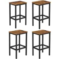 Vasagle Barhocker Barstühle (Set, 2 St., 2er), bis 120kg belastbar