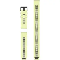 Garmin Silikonarmband Quickfit 26 mm, Zitronengelb, mit extra-langem Adapter für Unterwasseraktivitäten