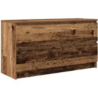 vidaXL TV-Schrank Altholz-Optik 100x35x54 cm Holzwerkstoff