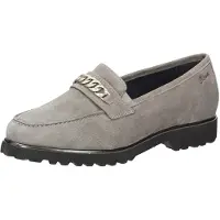 Sioux Klassische Damen Mokassins aus Leder, bequem, mit flexibler Sohle und umlaufender Naht