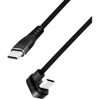 Logilink CU0190, 1 m, USB C, USB C, USB 2.0, 0,48 Gbit/s, Schwarz