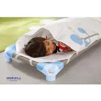 Eduplay Kinderliege stapelbar 130 cm multicolor - leichtes Kinderbett