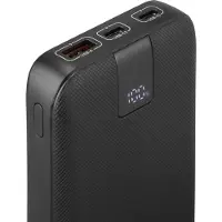 Hama 00201718, 10000 mAh, Lithium Polymer (LiPo), Quick Charge 3.0, Anthrazit