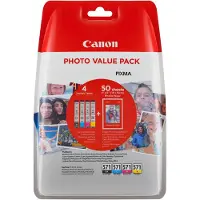 Canon CLI-571 C/M/Y/BK Multipack, Schwarz, Cyan, Magenta, Gelb, 4 Stück(e), Multipack