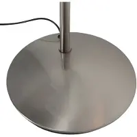 Steinhauer LED-Deckenfluter Daphne 2 + Leselicht, stahl, CCT, Fernbed.