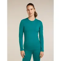Icebreaker W 200 Oasis Long Sleeve Crewe tidal teal (IB0LG) XL