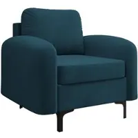 Mirjan 24 Sessel Venice, Polstersessel mit Metallfüße, Kissen mit Reißverschluss, Relaxsessel, Wohnzimmer Kollektion (Farbe: Manila 25)