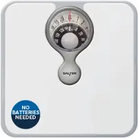 Salter 484 WHDR mechanische Körperwaage Lupe Badezimmerwaage maximal 133kg