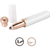 Cenocco Beauty CC-9095: 2 in 1 Augenbrauen- und Gesichtsrasierer Weiß