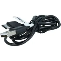VHBW USB Datenkabel kompatibel mit Samsung SGH-F210, SGH-F250, SGH-F330, SGH-F400, SGH-F300, SGH-F200, SGH-F110 miCouch Handy - schwarz 100cm