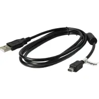 VHBW USB-Kabel kompatibel mit Olympus OM-D E-M1 Mark II, E-M5 Mark II, E-M1 Mark III, E-M10 Mark II, E-M10 Kamera, Camcorder - Datenkabel, 14,3 cm