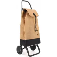 Rolser I-Max Yute Bi 2-Rad Einkaufswagen Jute Schwarz