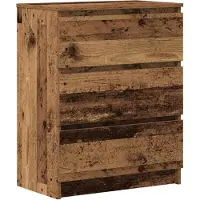 vidaXL Sideboard Altholz-Optik 60x35x76 cm Holzwerkstoff